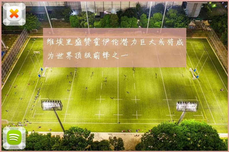 维埃里盛赞霍伊伦潜力巨大或将成为世界顶级前锋之一